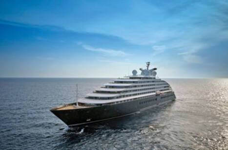 Scenic Eclipse at sea