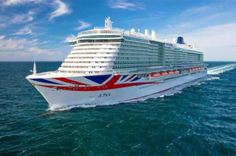 P&O Cruises ships by size | ROL Cruise Blog