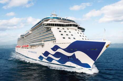 Sky Princess, Princess Cruises, at sea
