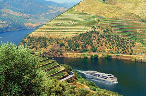 MS Estrela on the Douro River