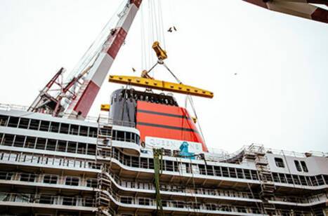 Queen Anne receives her crowning glory | ROL Cruise Blog