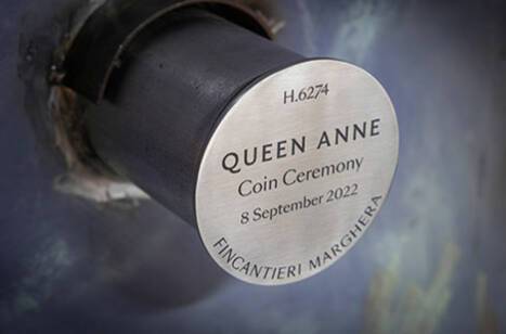 Celebrating the keel laying of Queen Anne | ROL Cruise Blog