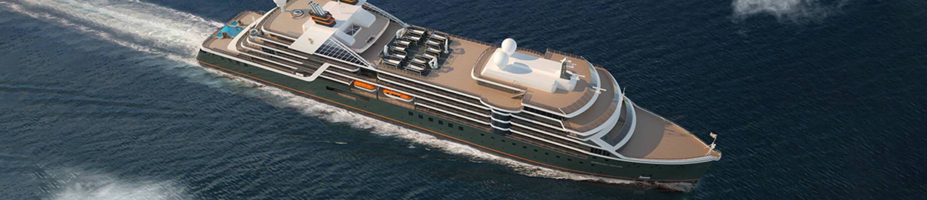 Seabourn Pursuit at sea