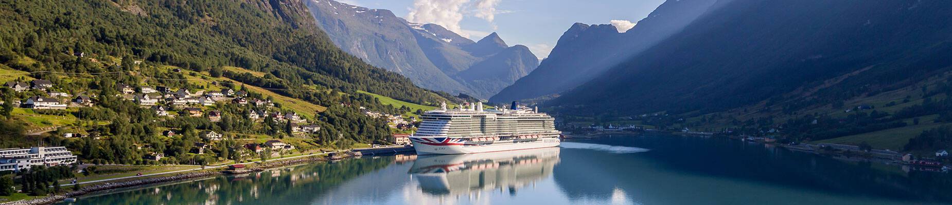Iona docked in Norway
