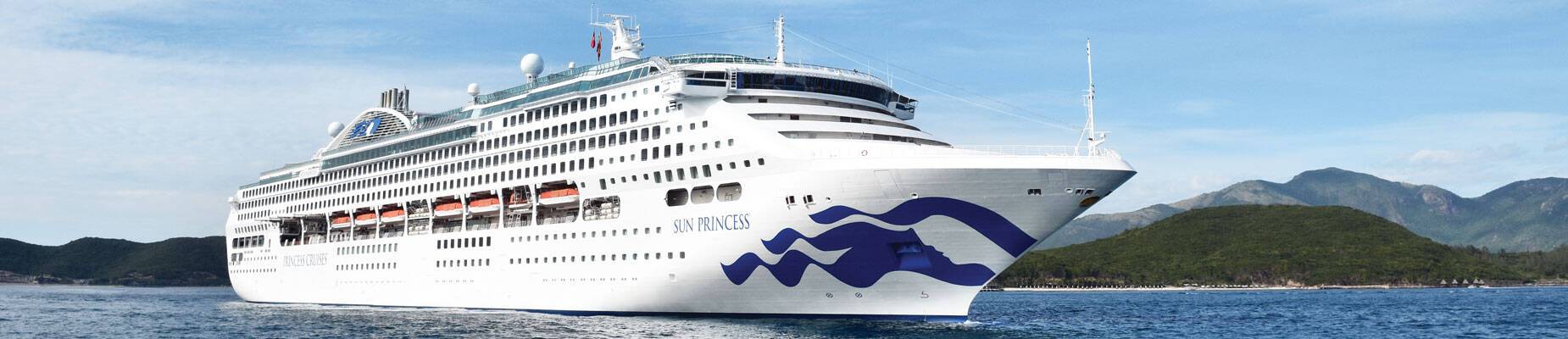 Sun Princess at sea