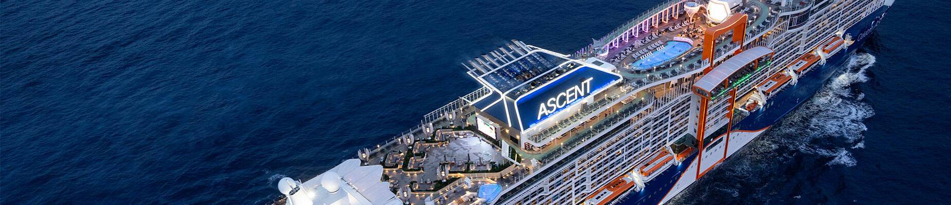 Celebrity Ascent sailing
