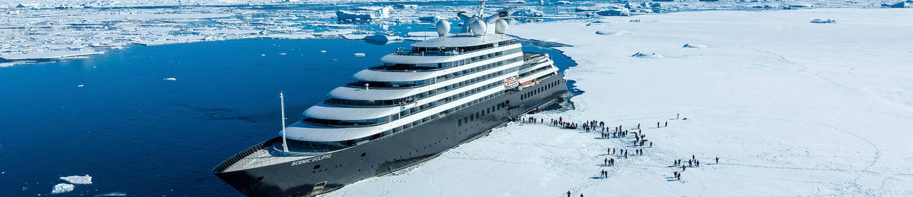 Scenic Eclipse in Antarctica