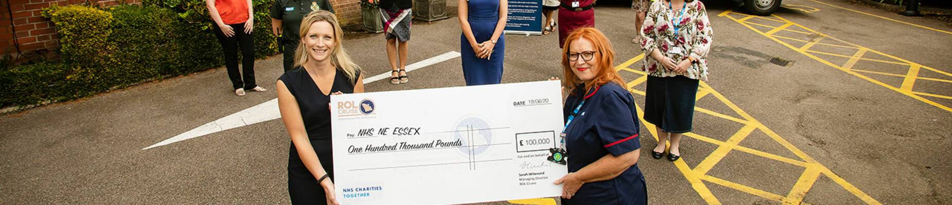 ROL Cruise donate £100,000 to NHS Charities Together