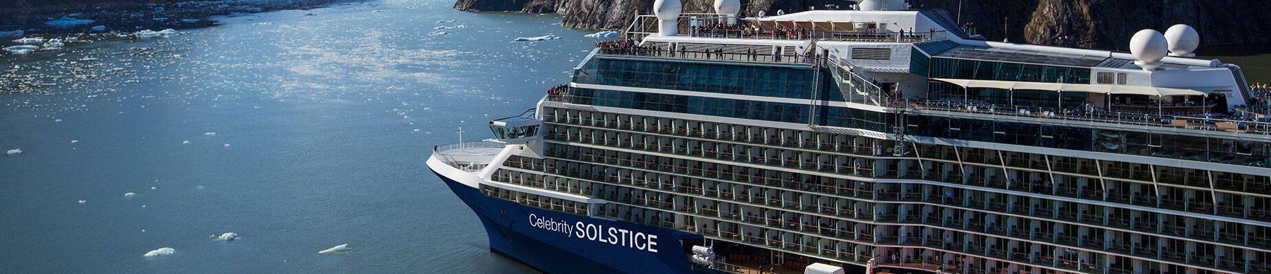 Celebrity Solstice in Tracey Arm Fjord