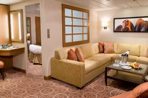 Celebrity Suite Living Room on Celebrity Equinox