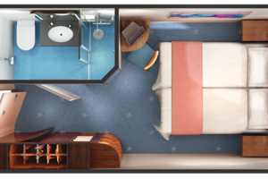 Family Oceanview Stateroom (Picture Window) Floorplan, Norwegian Star