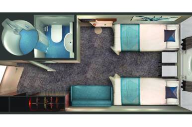 Family Oceanview Stateroom, Norwegian Sky