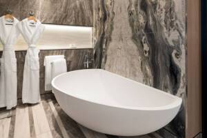 Oceania Suite Bathroom, Allura, Oceania Cruises