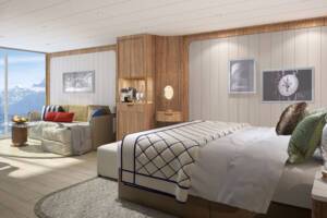 Penthouse Panorama Suite, Seabourn Pursuit