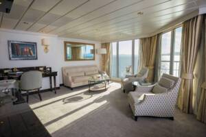 Mariner Suite Living Area, Seven Seas Mariner, Regent Seven Seas