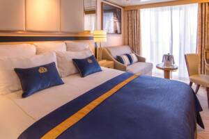 Britannia Balcony Bedroom, Queen Mary 2, Cunard