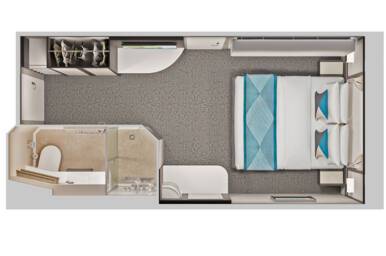 Solo Oceanview Stateroom, Norwegian Pearl