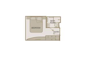 Standard Suite (D), Floor Plan, Scenic Jewel