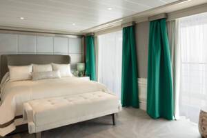 Grand Suite Forward Bedroom, Seven Seas Explorer