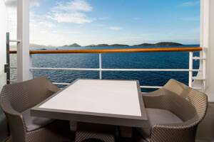 Club Veranda Stateroom Balcony on Azamara Journey