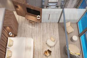 Ultimate Sky Suite with Infinite Veranda Floor Plan, Celebrity Flora