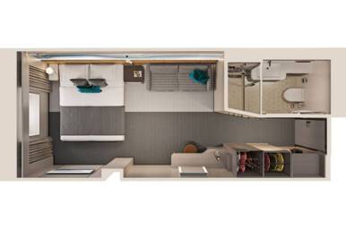 Solo Oceanview Stateroom, Norwegian Luna