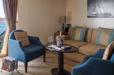 Penthouse Suite Living Area, Azura, P&O Cruises