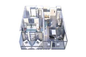 Royal Suite floor plan, Celebrity Edge