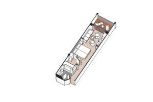 Seven Seas Navigator Penthouse Suite Floor Plan, Regent Seven Seas