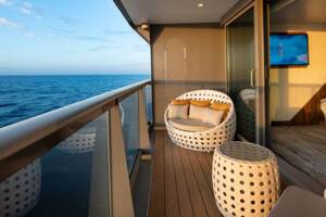 Sky Suite Balcony on Celebrity Flora