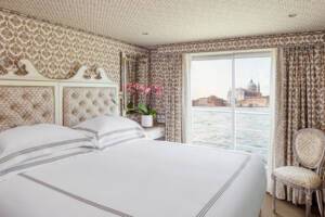 French Balcony Stateroom, S.S. La Venezia, Uniworld