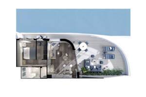 Emerald Azzurra Owner's Suite Floor Plan