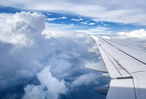 Transfer to the airport for your  overnight flight to London