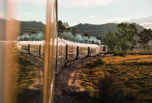 Belmond Hiram Bingham train