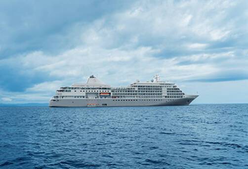 Silver Shadow at sea