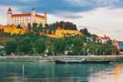A panoramic view of Bratislava