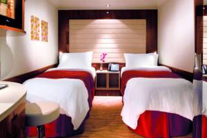 Family Inside Stateroom, Norwegian Epic