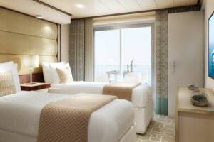 Second Bedroom Sky Suite, Discovery Princess, Princess Cruises