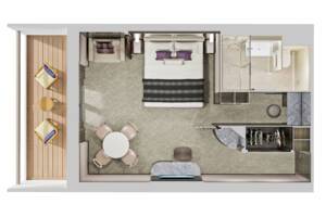 Deluxe Penthouse, Norwegian Jewel