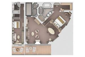 Silver Dawn Royal Suite Floor Plan