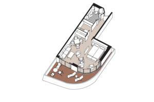 Seven Seas Suite floor plan, Seven Seas Voyager