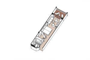 Concierge Suite Layout Seven Seas Navigator, Regent Seven Seas