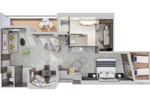 The Haven Owner’s Suite, Norwegian Jewel