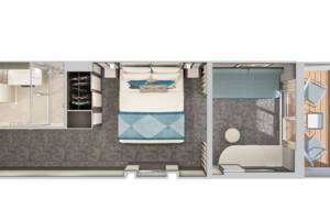 Sail Away Club Balcony Suite, Norwegian Jewel