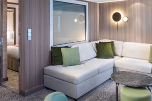 Celebrity Suite Living Room on Celebrity Silhouette