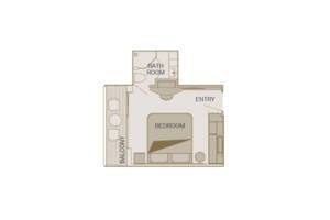 Private Deluxe Balcony Suite, BD, Floorplan