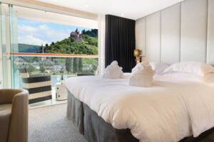 Private Deluxe Balcony Suite, Scenic Gem - Configuration may vary, image based on Balcony Suite