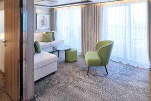 Celebrity Suite Living Room on Celebrity Silhouette