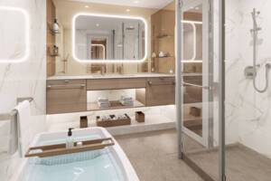 Silver Suite Bathroom