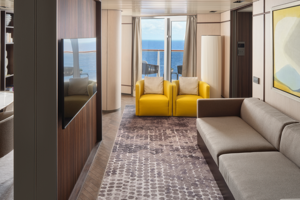 The Haven Deluxe Owner's Suite Living Area, Norwegian Prima